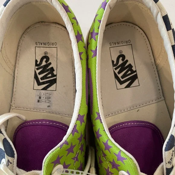 Old Skool Van's multicolor/design Size Men's 10.5 / Women's 12 - Picture 4 of 9